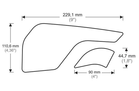 TANKPADY BOCZNE PUIG DO TRIUMPH TIGER 1200 16-20