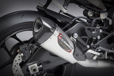 Yoshimura tłumik z decatem 3/4 Sustem Alpha Stalowy Yamaha YZF-R1 2020-2021