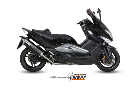 Mivv Układ wydechowy SPEED EDGE BLACK stal nierdzewna YAMAHA T-MAX 500 2008-2011