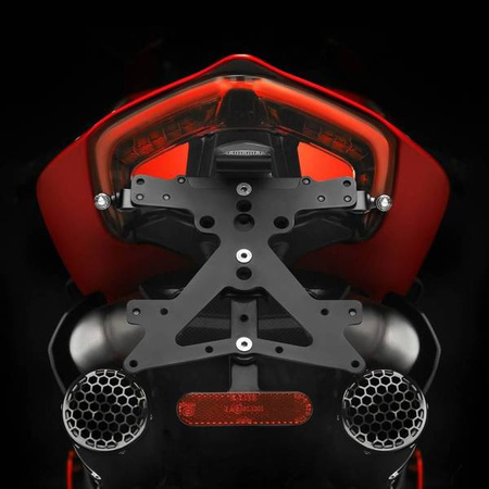 Fox license plate support kit (for Termignoni® under-tail exhaust)