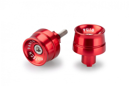 Końcówki kierownicy PUIG Speed do Kawasaki Ninja 650  Z650 / Ninja 7 Hybrid Czerwony (R) 21002R