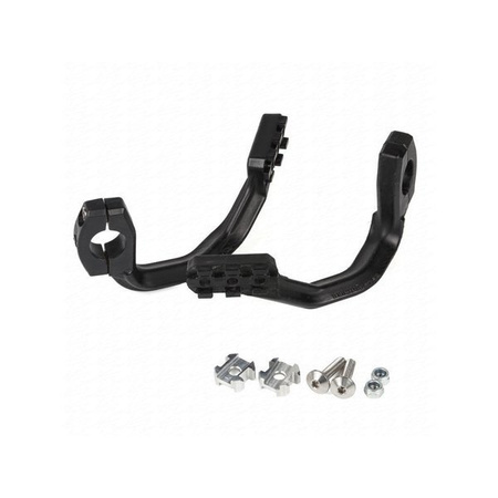 ZETA Handbary IMPACT X3 szalki/listki osłony dłoni białe komplet MX ENDURO