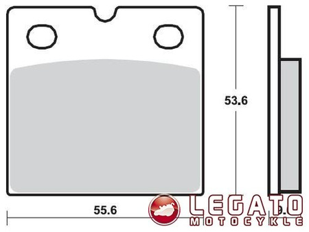 KLOCKI HAMULCOWE SBS 506 DCC