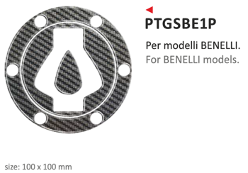 ONEDESIGN naklejka na wlew paliwa Benelli