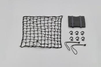 Siatka bagażowa  500x500mm czarna z woreczkiem