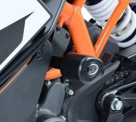 CRASHPADY AERO RG RACING KTM RC125/200/390 BLACK