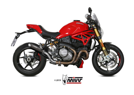 Mivv Tłumik końcowy GP PRO BLACK STAINLESS STEEL DUCATI MONSTER 821 2018-2020