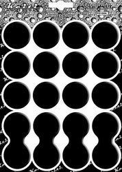 OCHRONNE NAKLEJKI NA ZBIORNIK KEITI BLACK 16 PACK