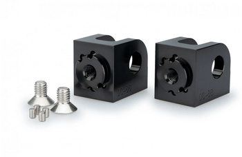 Mocowanie sportowych podnóżków PUIG 21888 CFMOTO  (przód, do przesunięcia) Czarny (N) 21888N