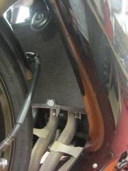 OSŁONA CHŁODNICY KAWASAKI ZX10R (06-07) BLACK