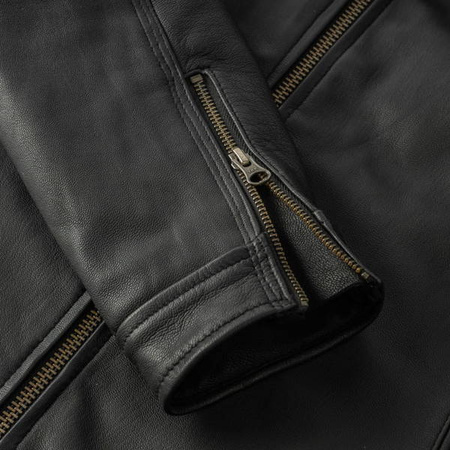 KURTKA SKÓRZANA OZONE STRIKER BLACK