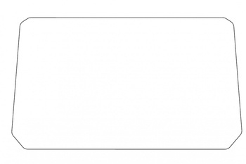 Osłona wyświetlacza do Yamaha MT-07 25 / MT-09 2024-2025 Przezroczysty (W) 22099W