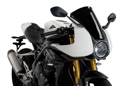 Szyba sportowa PUIG do Triumph Speed Triple 1200RR 2022-2025 Czarny (N) 21262N
