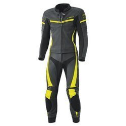 Motocyklowy Kombinezon Skórzany Held Spire Black/Fluo Yellow