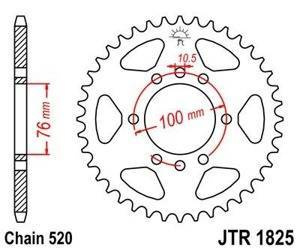 ZĘBATKA NAPĘDOWA JT TYŁ (520)