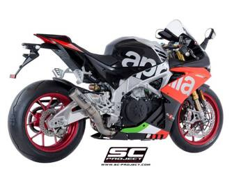 SC-Project tłumik końcowy CR-T tytan Aprilia RSV4 2018-2020