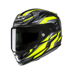 KASK MOTOCYKLOWY HJC RPHA12 DRAVIX BLACK YELLOW