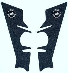 TANKPAD ANTYPOďż˝LIZGOWY ZABEZPIECZAJďż˝CY RAMďż˝ 2 CZĘCI MV AGUSTA F3 675/800 BLACK