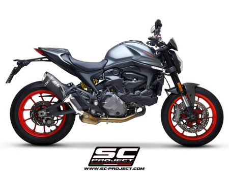 SC-Project tłumik końcowy SC1-S carbon Ducati Monster 937 (2021-2024)