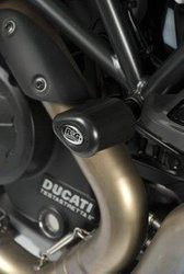 CRASHPADY AERO RG RACING DUCATI DIAVEL/DIAVEL STRADA BLACK