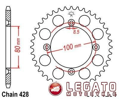 ZĘBATKA NAPĘDOWA JT TYŁ