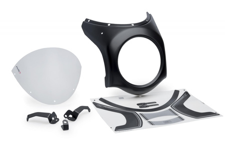 Owiewka PUIG Retrofairing do Honda CB650R 24-25 (czarna) Przezroczysty (W) 21961W