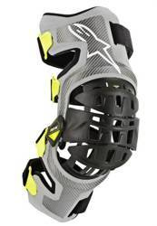 Stabilizator kolan ALPINESTARS MX BIONIC-7 kolor fluorescencyjny/srebrny/żółty