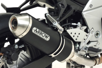 Tłumik końcowy Arrow Maxi Race-Tech Aluminium Black Yamaha FZ-1/ Fazer 2006-2016
