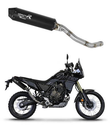 Dominator tłumik MX2 Black + dB killer Yamaha Tenere 700 2019 - 2020
