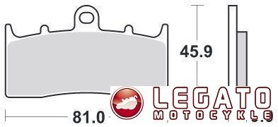 KLOCKI HAMULCOWE SBS 778 RS