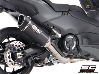 SC Project Układ wydechowy SC1-R Carbon Yamaha T-MAX 560 2025-2026