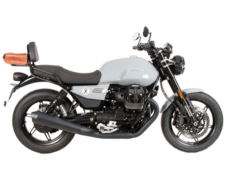Sissybar with rearrack black for Moto Guzzi V7 Special (2025-)