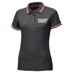T-Shirt Held Lady Polo Bikers Black/Red