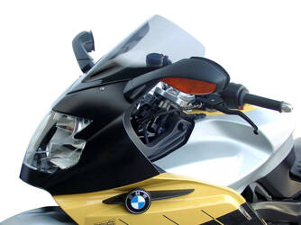 MRA Szyba motocyklowa BMW K 1200 S, K 12 S, 2004-, forma R, czarna