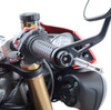 KOŃCÓWKI KIEROWNICY R&G TRIUMPH SPEED TRP S/R 16-/RS 18-/THRUX 1200/1200R/STREET TRP 765 RS 17-, BLACK