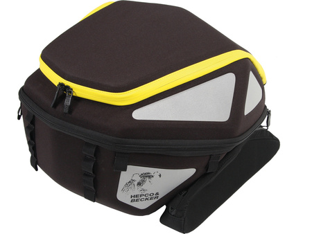 Royster rear bag incl. Basic fastening adapter - black/yellow