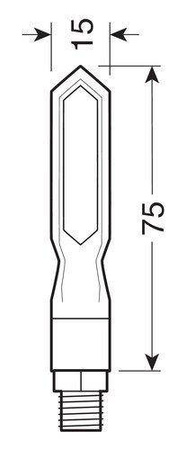 90479 Piercer SQ, sekwencyjne diodowe kierunkowskazy - 12V LED