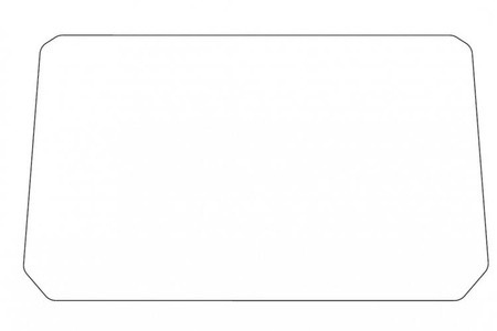 Osłona wyświetlacza do Yamaha MT-07 25 / MT-09 2024-2025 Przezroczysty (W) 22099W