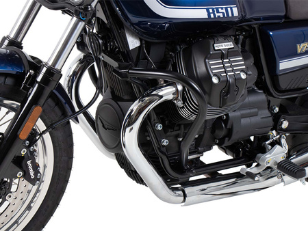 Engine protection bar black for Moto Guzzi V7 Stone Corsa (2024)