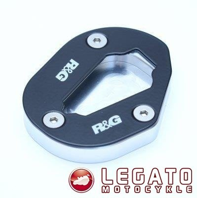 ELEMENT NÓŻKI - KICKSTAND SHOE YAMAHA YZF-R1 09-14 SILVER