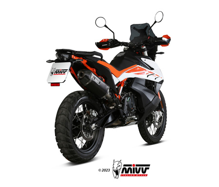 Mivv Tłumik końcowy SPEED EDGE BLACK stal nierdzewna KTM 790 ADVENTURE / R 2019-2020