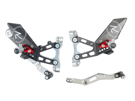 LIGHTECH Sportowe Sety Podnóżków R VERSION Apirlia RS 660 Aprilia Tuono 660