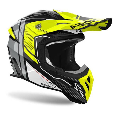KASK AIROH AVIATOR ACE 2 ENGINE YELLOW GLOSS