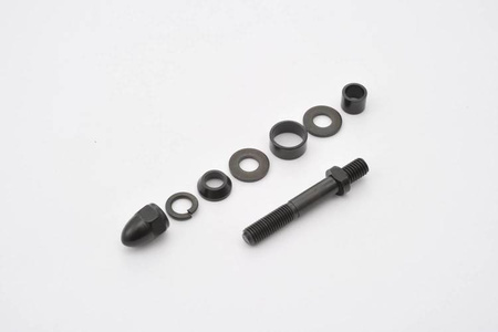 Adapter lusterka do HARLEYA  1szt M8XP1.25  czarny         