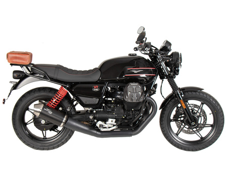 Tube rear rack - black for Moto Guzzi V7 Stone Special Edition (850ccm) (2022-2023)