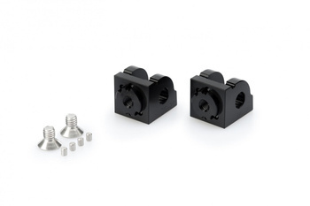 Mocowanie sportowych podnóżków PUIG 20317 (przód, do przesunięcia) Czarny (N) 20317N