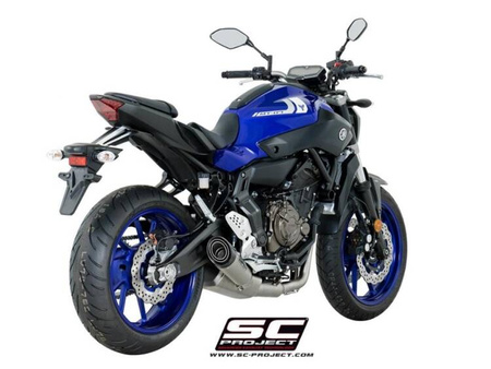 SC-Project układ wydechowy S1 Yamaha MT-07 (2017 – 2020)