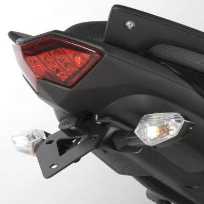 MOCOWANIE TABLICY REJESTRACYJNEJ RG RACING KAWASAKI VERSYS 2010- BLACK