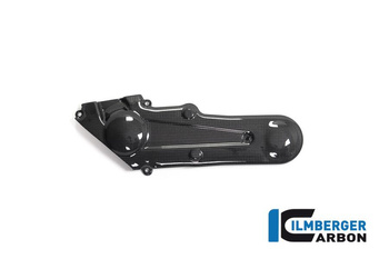 Osłona paska rozrządu pozioma - połysk do motocykla DUCATI Scrambler Icon 2016 - czarna ILMBERGER ZAH.015.DS15G.K