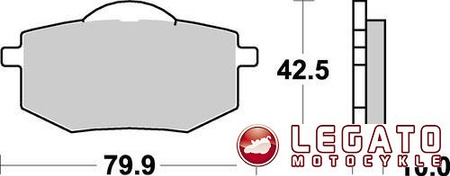 KLOCKI HAMULCOWE SBS 616 HF